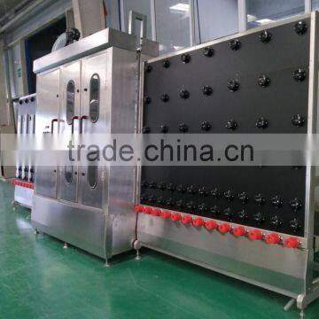 automatic washing machine for glass processing