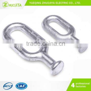 Zhuojiya Ball Eyes High Quality Connect With Strain Clamp For Ilnk Fitting Ceramic Insulator