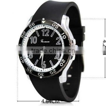 New fashion men silicon watch