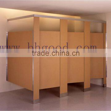 Moderate price waterproof compact hpl toilet cubicle partition