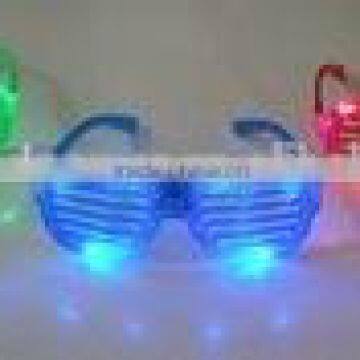 Hot Sale 6 LED Light Up Glasses for Christmas Accessories