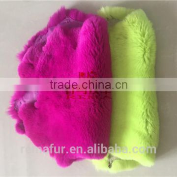 Real Rex Rabbit Fur Skins Material plate