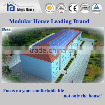 Economical prefabricated apartment/prefab modular home in China foam cement house