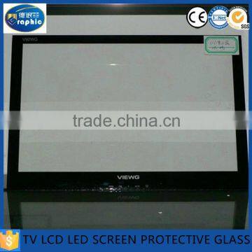 China supplier touch screen glass protector for television