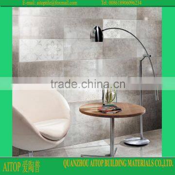 2016 New design Grey full polished concrete wall tile