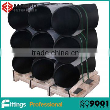 8" SCH40 90 Degree Elbow, black painting, beveled, exporting packing