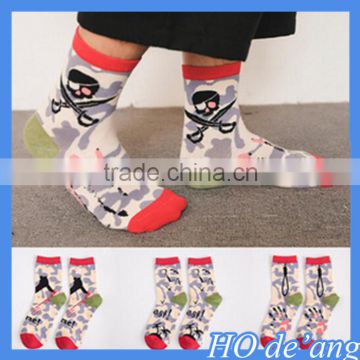 Hogift socks wholesale Korea men's socks personalized camouflage cotton socks men's socks MHo-76