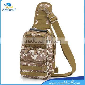 Outdoor tactical camo men shoulder waist bag