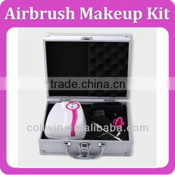 Airbrush Makeup System Foundation & Nail Spray Starter Kit Gravity Air Spray Gun, RECREATE THE FLAWLESS FILMSTAR FINISH AT HOME