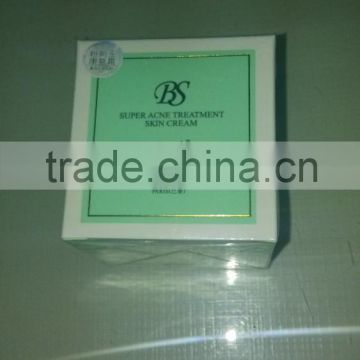 GMP,GMPC,ISO private label super acne treatment skin cream 30g ,skin care and beauty product, OEM,