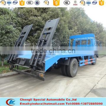 Top grade dongfeng construction machine transporting truck