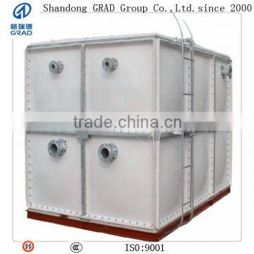 grp square water storage tank