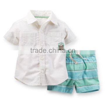 Boy's short sleeve shirt and panty