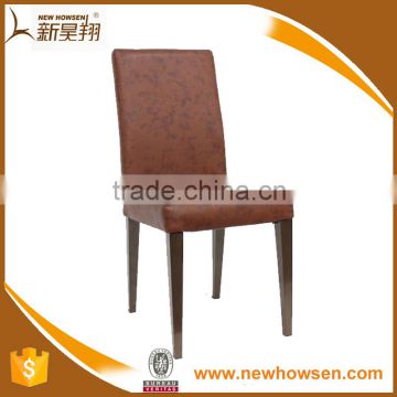 Armrest Oak Plastic Dining Chair