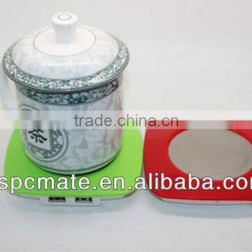 New Design Usb Cup Warmer with Usb Hub