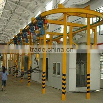 1hanger chains type shot blasting machine for cleaning anchor chain