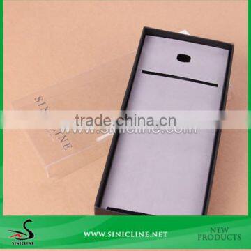 Sinicline Luxury Package Tie Box With Transparent Window for Gift photo-2