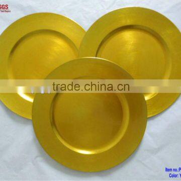 Christmas decoration chager plate