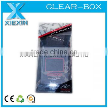 custom clear plastic pvc triangle shaped box