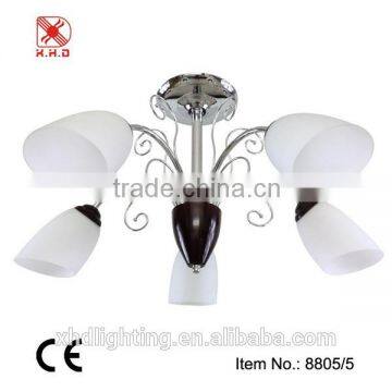 Factory Price Clear Glass Flower Shape Lamp for  de wholesale