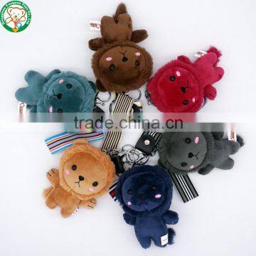 Custom plush Lion toy no miniun keychains for kids