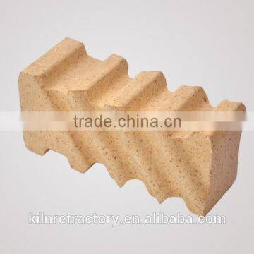 Yellow Al2O3 Refractory Anchor Shape Bricks photo-2