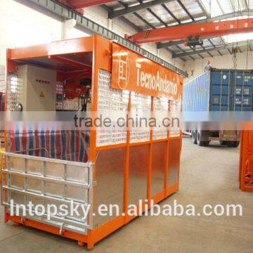 hoisting elevator building hoist SC100 1t construction lifter