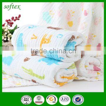 2016 Hot Design Cotton Muslin Swaddle for Baby photo-3