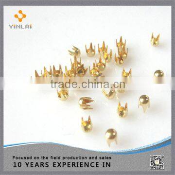 3mm Metal Claw Studs For Shoes And Garments