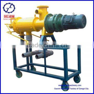 Good performance screw cow manure dewater machine