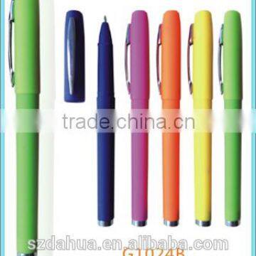 shenzhen dahua cheap ballpoint plastic twist retractable plastic stylus pen