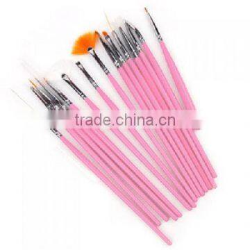Nail Tools Portable 15Pcs Nail Art Painting Drawing Pens Elegant Nail Dotting Pen