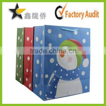 Custom Logo Printed Paper Bag with Best Price for Christmas/Shopping