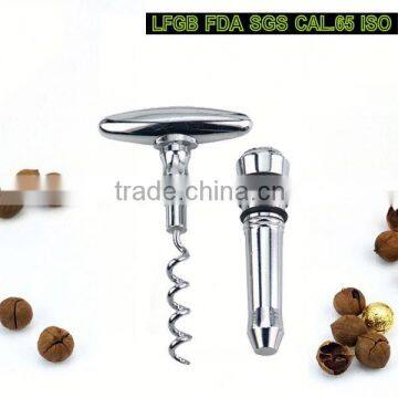 Boomerang Two Step Soft Touch Corkscrew Wine Opener with foilcutter