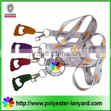 Customize polyester funny lanyards for key