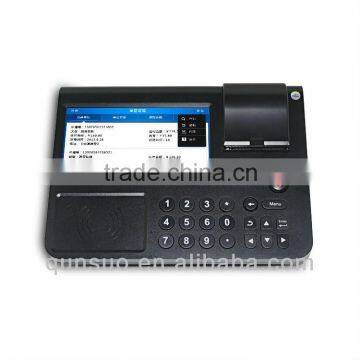 7'' touch screen terminal ,android or wince system,RFID,printer