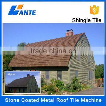 Trade Assurance Solar Roof Tiles Stone Coated Metal Roof Tile For House, Metal Roof Tile