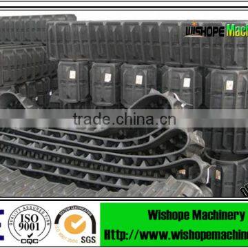 Good quality rubber crawler of Mubota harvester usage for Srilanka