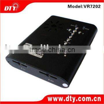 2-ch SD card D1 resolution real time mini DVR