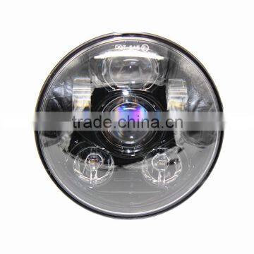 5-3/4" 45w 5.75" Motorcycle Projector Led Headlight for Harley Sportster,Street Bob FXDB, Iron883, Dyna photo-3