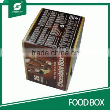CUBE SHAPE CORRUGATED FOOD BOXES FOR DELICIOUS CHOCOLATES photo-3