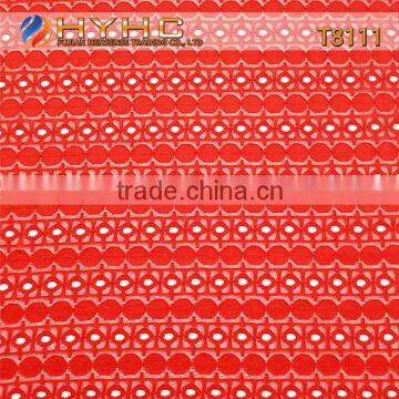 New Design Nylon/Cotton Lace Fabric Knitted T8111