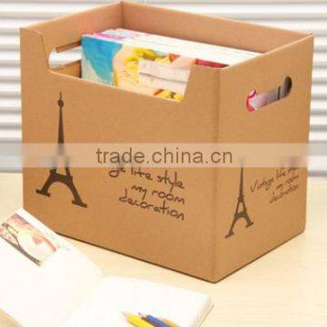 Desktop box of tower design paper bin sorting monopoly store content box of paper