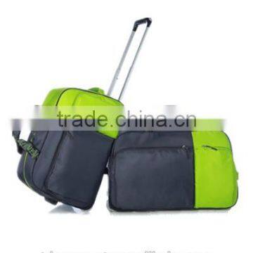 New Style Green Best Rolling Duffel Travel Bag / Luggage Suitcase photo-3