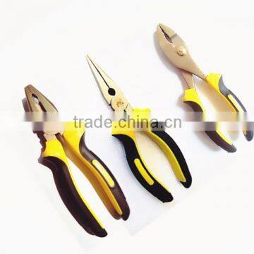 Non-sparking copper alloy pliers