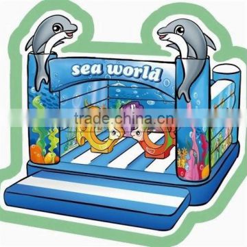 Cheer Amusement Sea World Theme Inflatable Bouncer