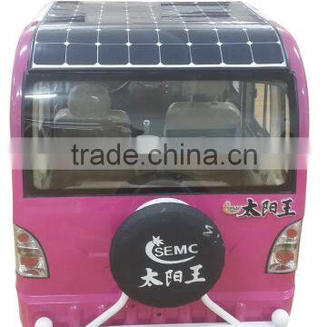 60V 1200W Brushless Electric Rickshaws&scooter,motorcycle New Designed Arc Solar Energy Electric Car photo-5