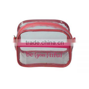 good quality multifunctional pvc cosmetic bag for women