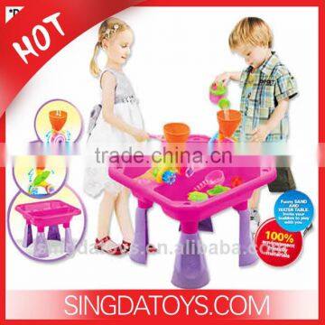 Hot Sale Outdoor Water & Sand Children Activity Play Table with Accessories