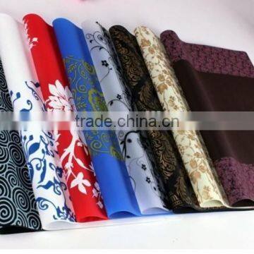 high quality eco-friendly feature reusable heat resistant slicone placemats